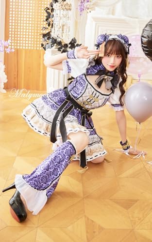 Amazon.co.jp: [Malymoon] コスプレ チャイナドレス 和装 中国 赤 青